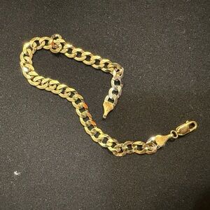 14k Gold Chain Bracelet